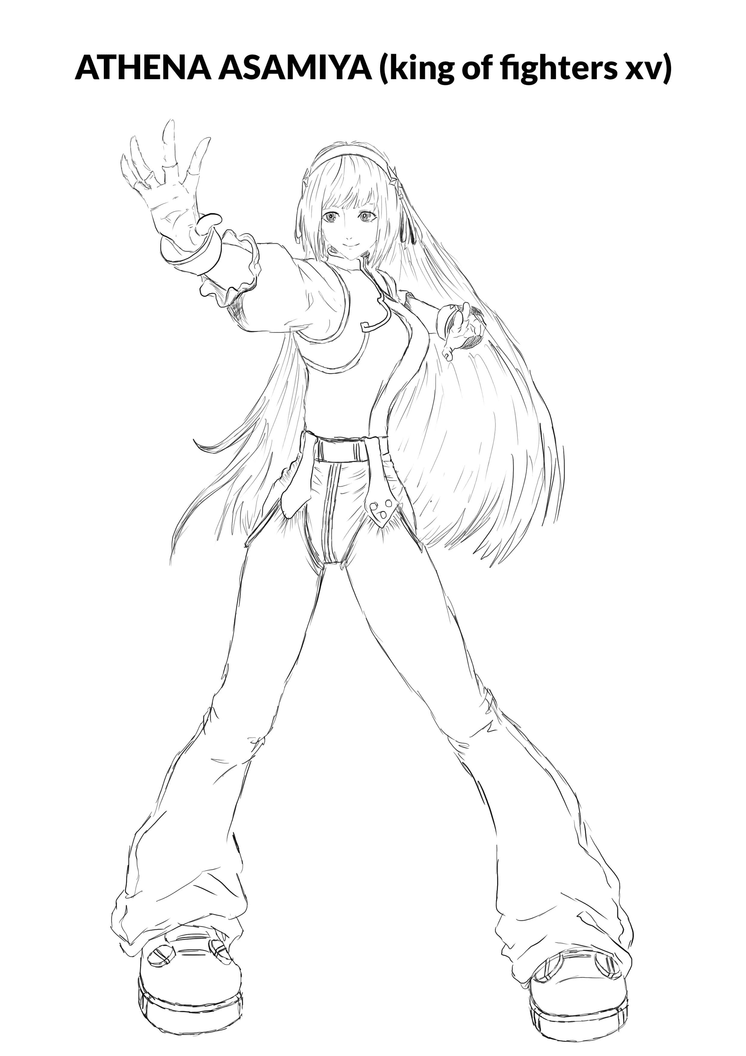 Athena Asamiya Character